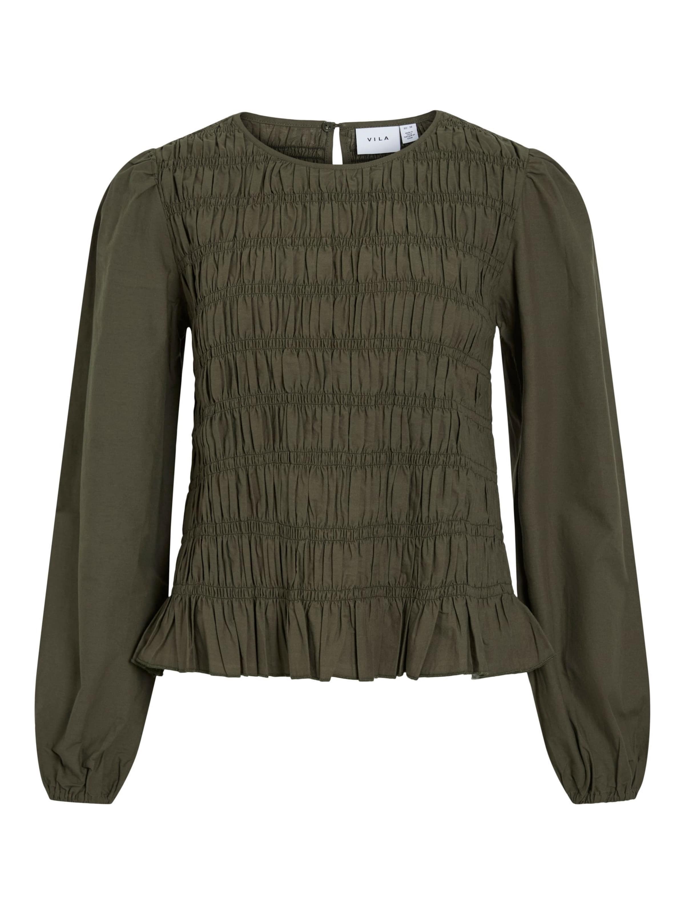 VILA Bluse i grøn: forside