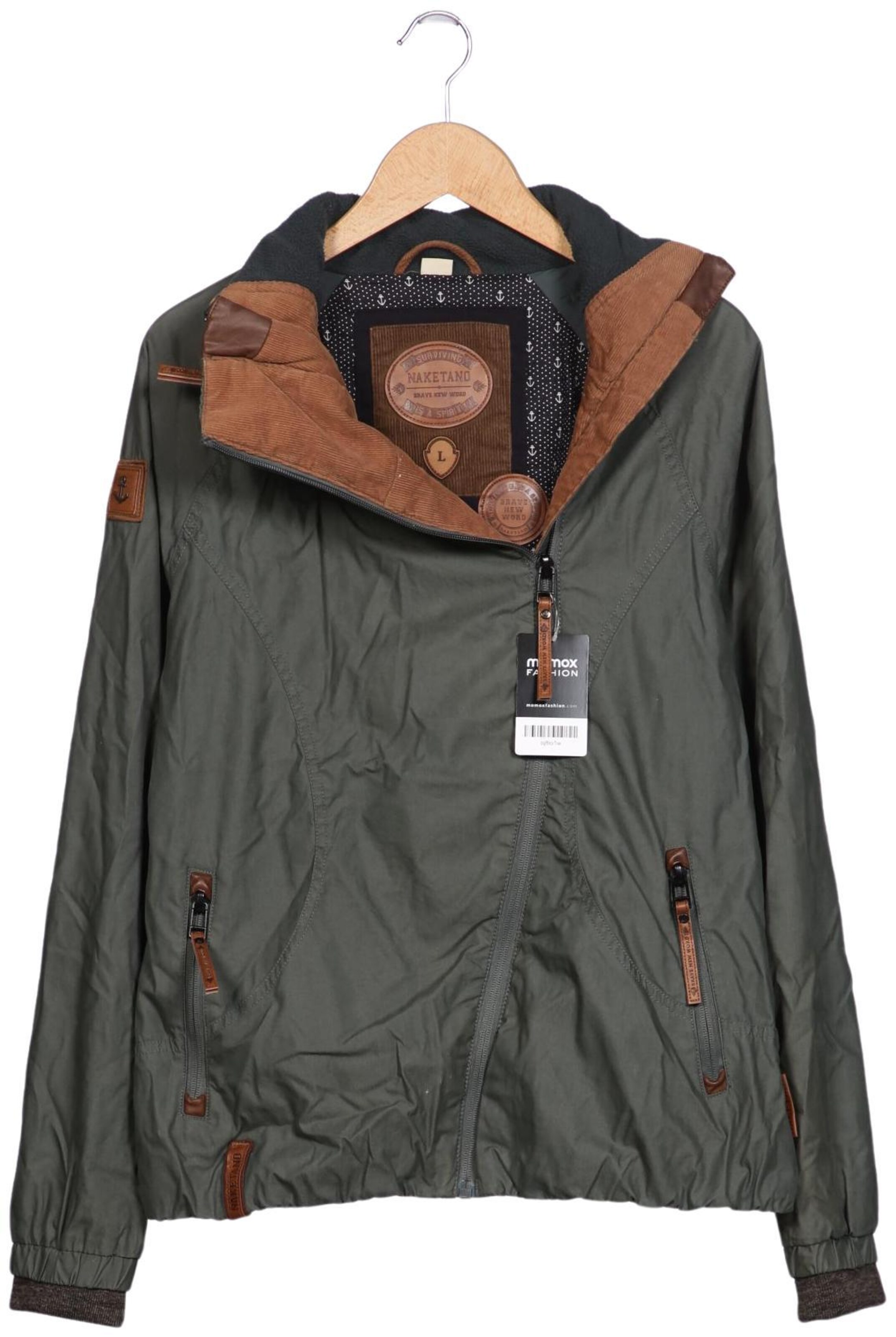 naketano Jacket & Coat in L in Green: front