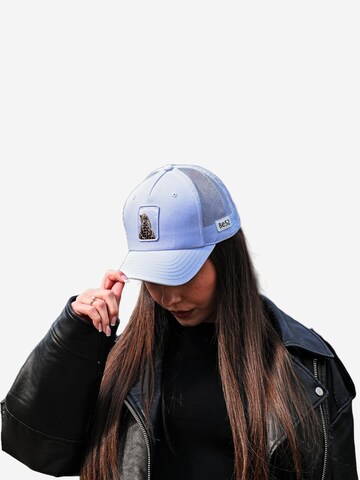 Be52 Cap 'Leopard' in White