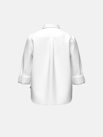 LEVI'S ® Koszulka 'LEVI'S ELAINE UTILITY SHIRT CAMICIA' w kolorze biały