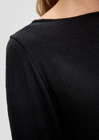 s.Oliver RED LABEL Bluse in Schwarz