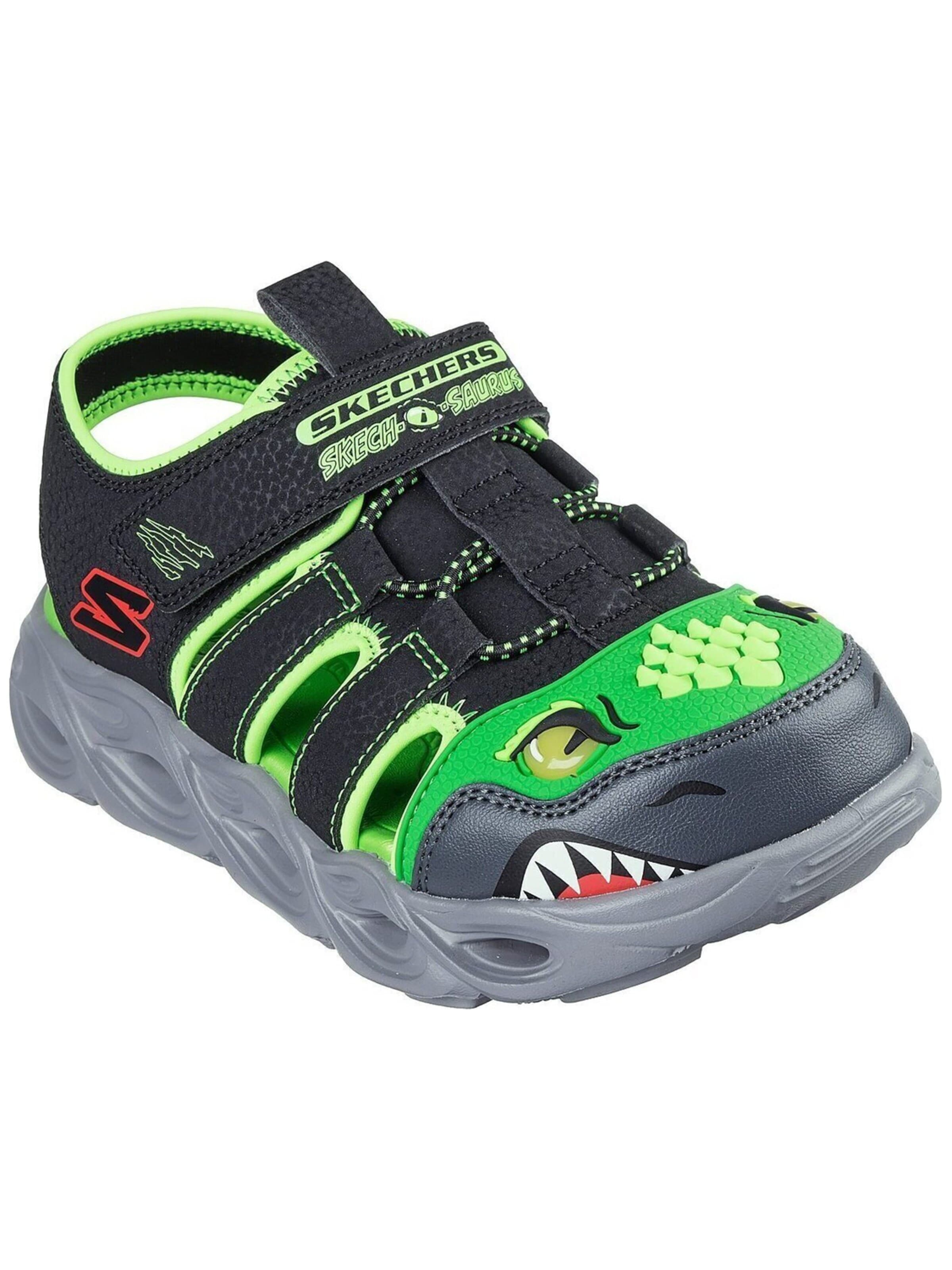 SKECHERS Open schoenen in Groen: voorkant