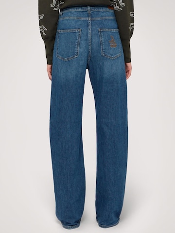 Wide leg Jeans di Trussardi in blu
