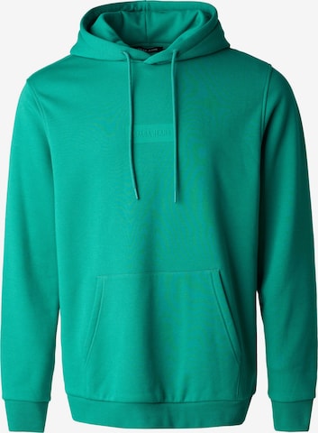 Salsa Jeans Sweatshirt in Groen: voorkant