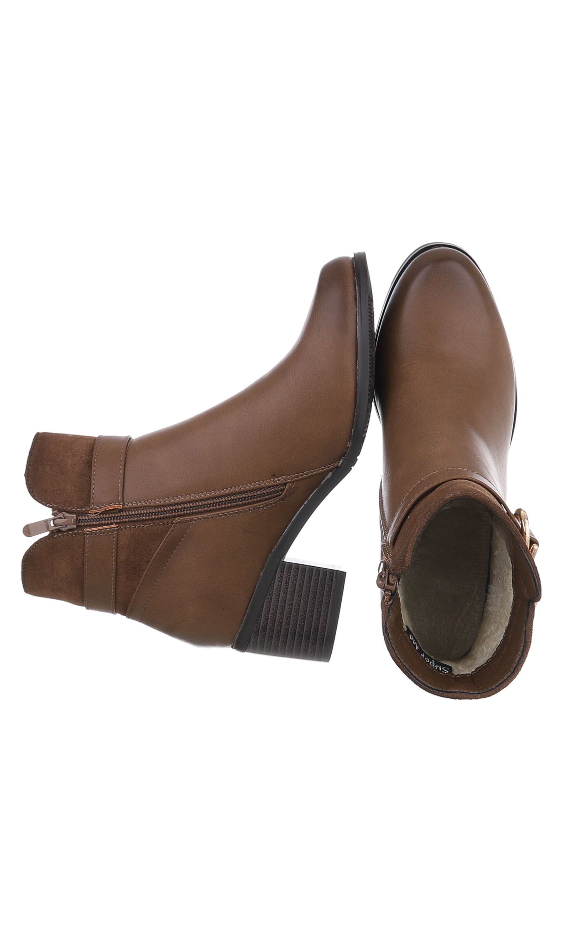 Ital-Design Stiefelette in Braun