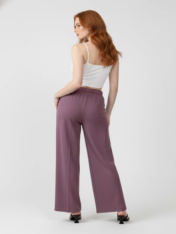 No Matter What Wide leg Broek in Lila