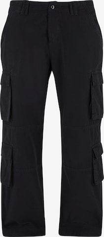 Loosefit Pantalon cargo Urban Classics en noir : devant