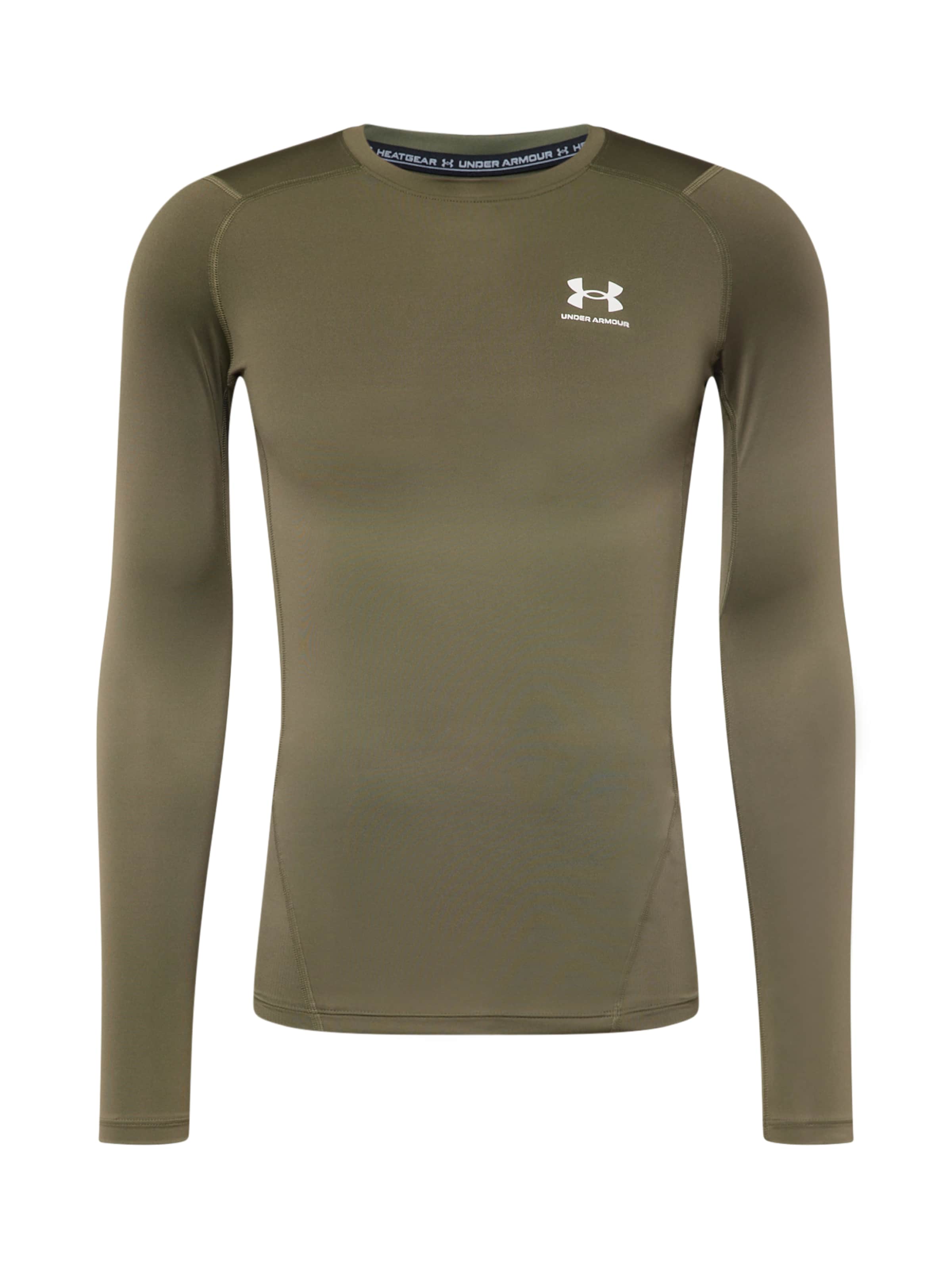 UNDER ARMOUR Λειτουργικό μπλουζάκι σε πράσινο: μπροστά