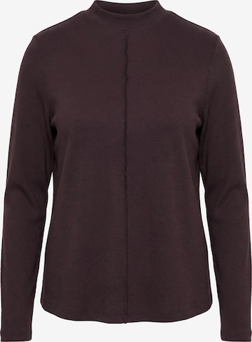 Ulla Popken Shirt in Braun: Vorderseite