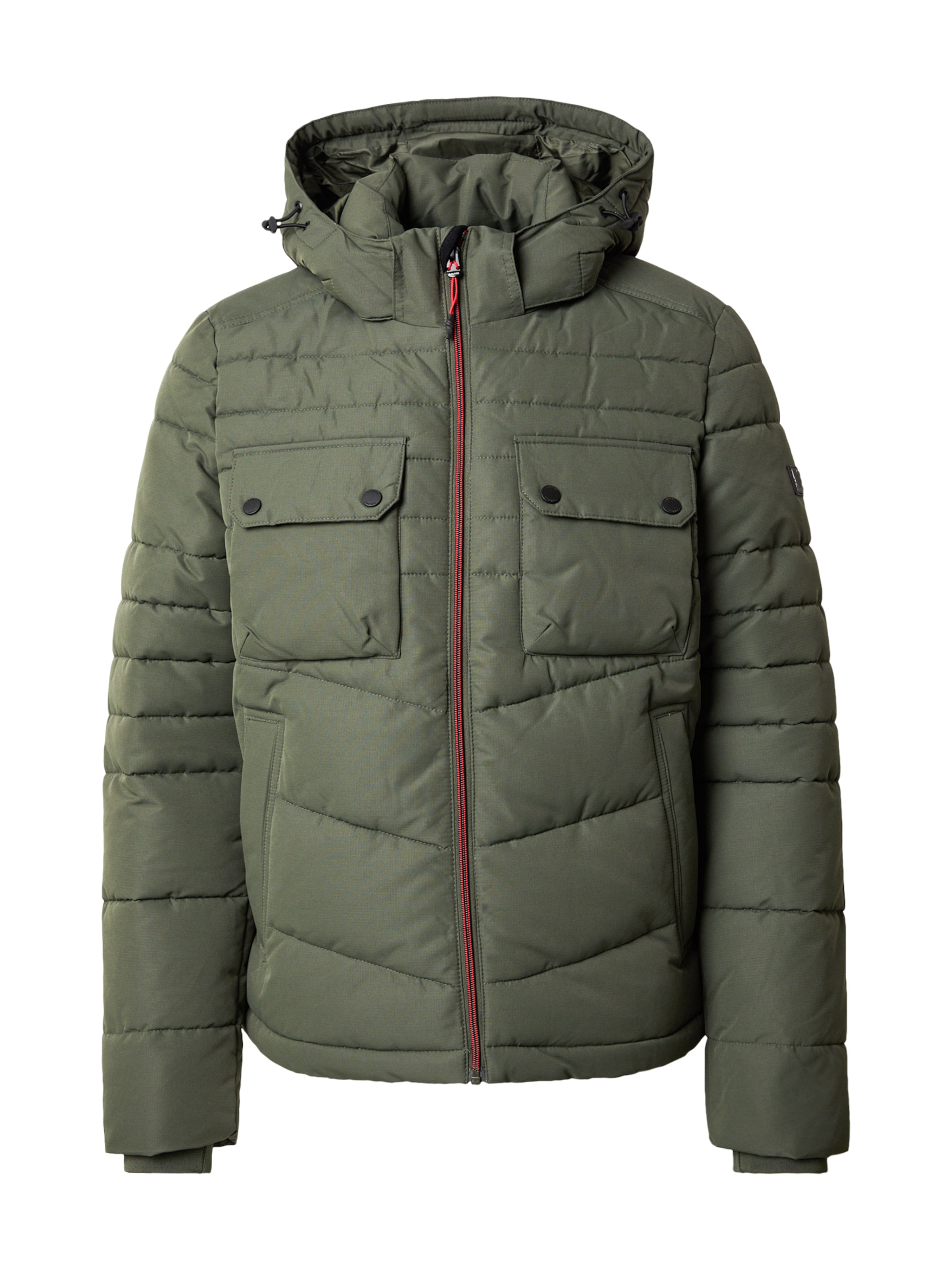 s.Oliver Winterjacke in Grün: Vorderseite
