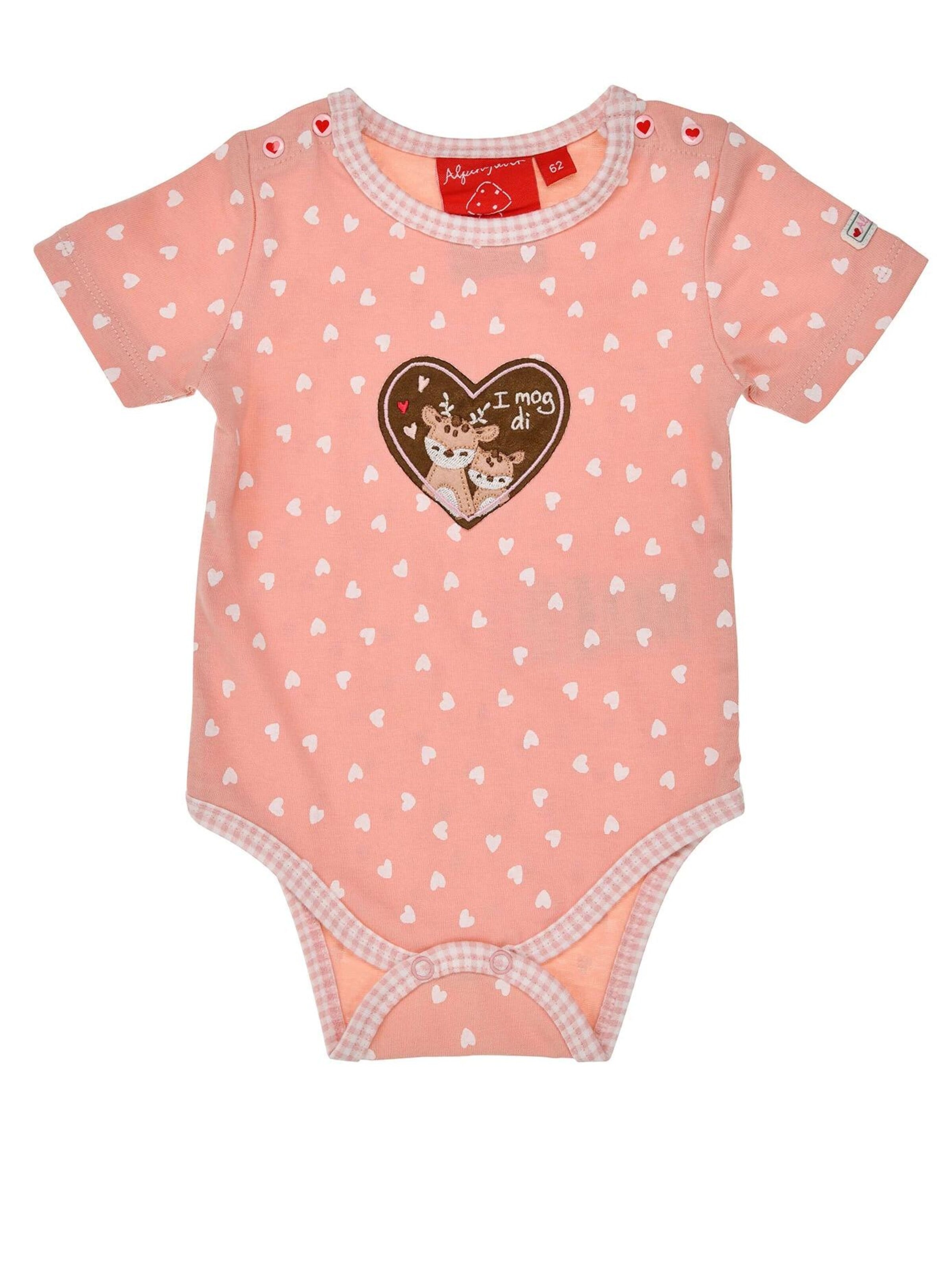 BONDI Strampler/Body‌‌ in Pink: Vorderseite