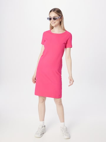 TOMMY HILFIGER - Vestido em rosa: frente