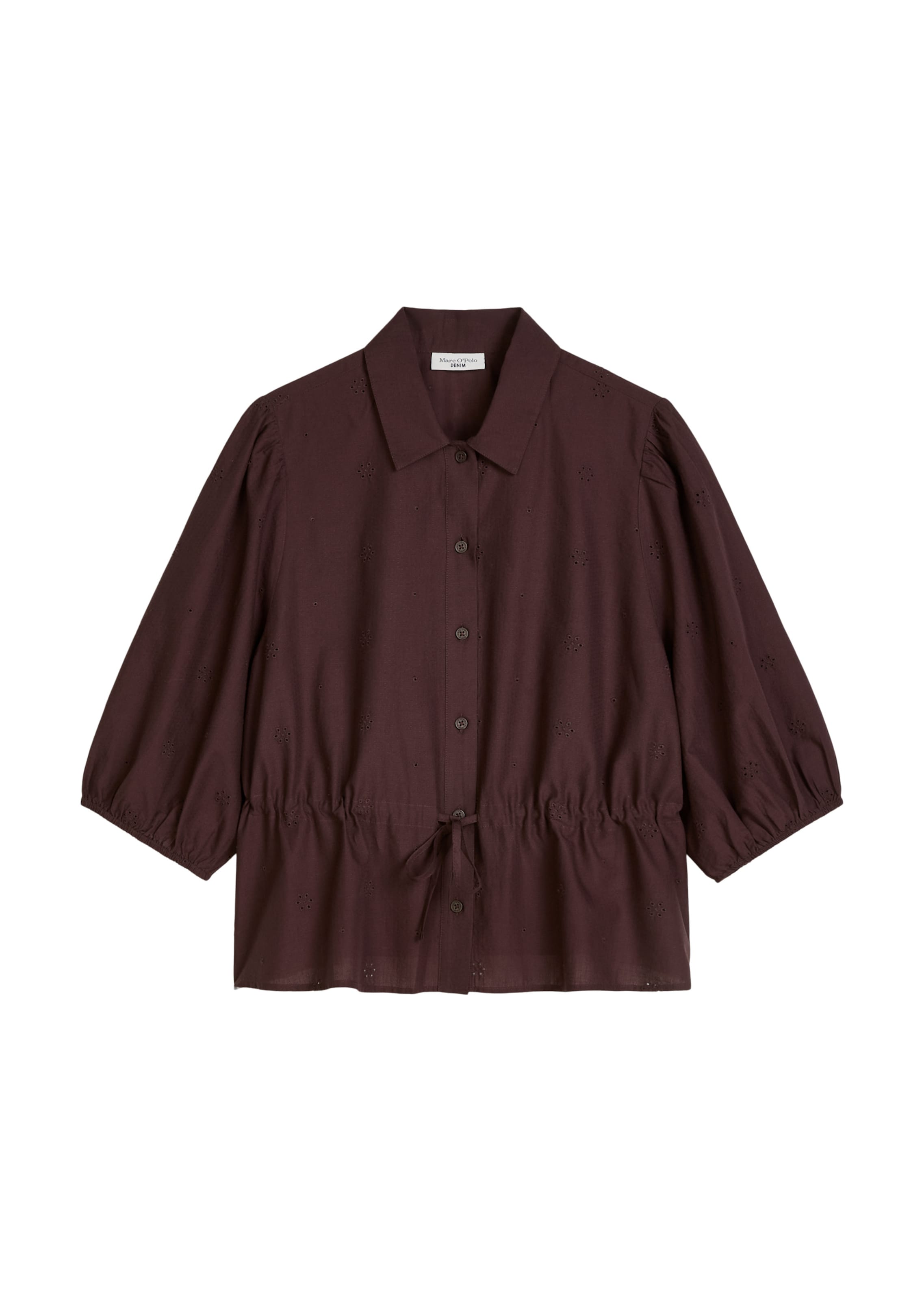 Marc O'Polo DENIM Bluse in Rot: Vorderseite