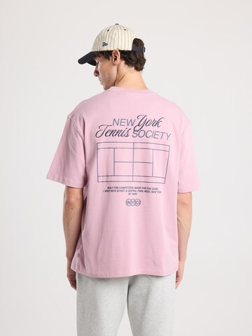 T-Shirt America Today en rose : devant