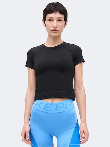 NIKE Funktionsbluse 'NP' i sort: forside