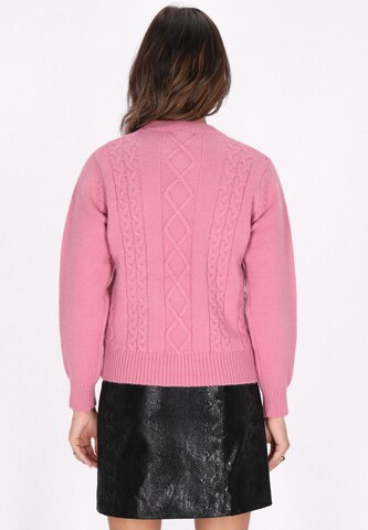 Pull-over faina en rose