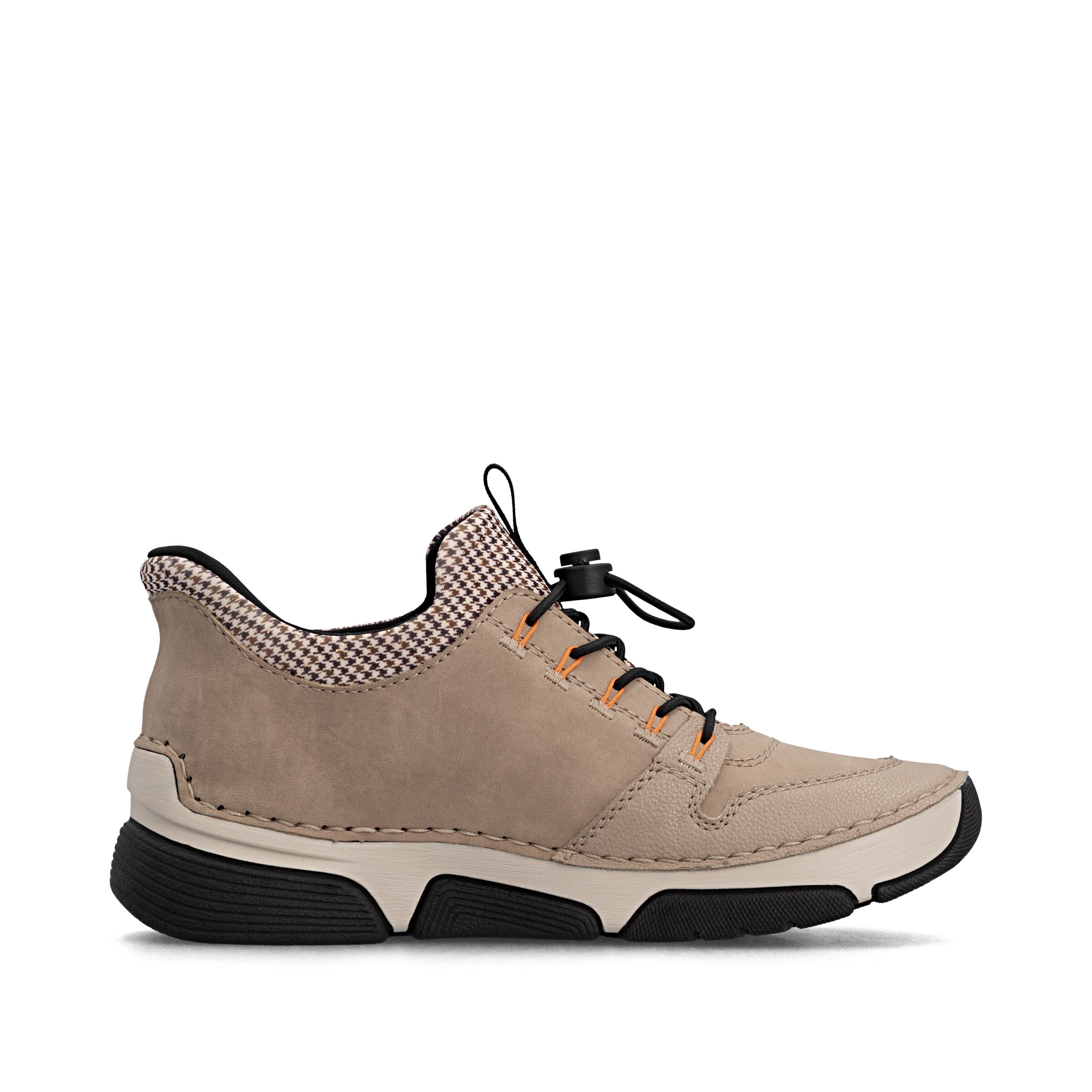 Bottines à lacets Rieker en beige