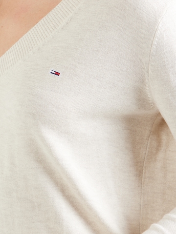 Tommy Jeans Svetr 'ESSENTIAL' – béžová