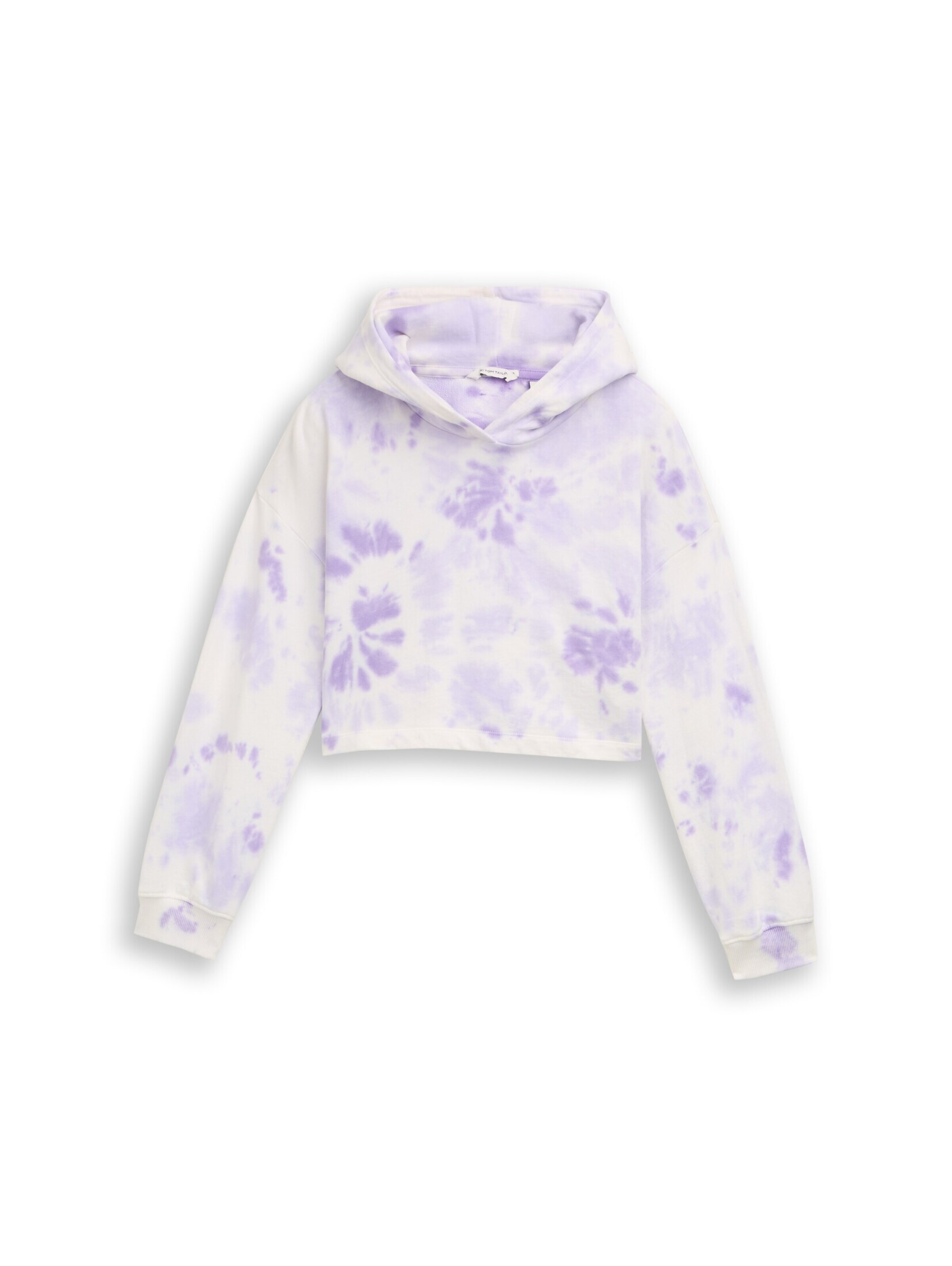 Sweat-shirt TOM TAILOR en violet : devant