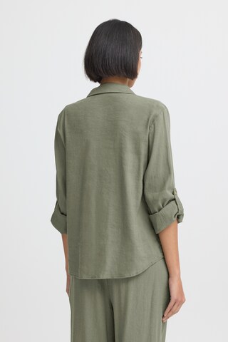 Pulz Blouse 'PZLUCA' in Groen