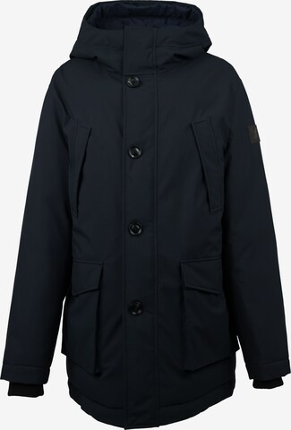 Fuchs Schmitt Between-Seasons Parka in Blue: front