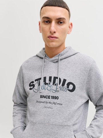 JACK & JONES Μπλούζα φούτερ 'JJYUKI' σε γκρι