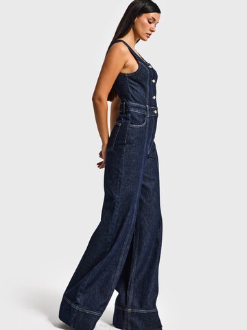IT'S BASIC Jumpsuit 'DENIM JUMPSUIT' in Blauw
