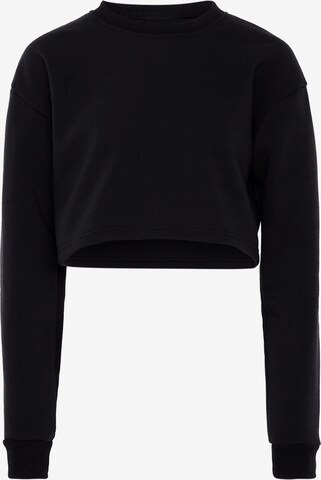 myMo ATHLSR Sweatshirt in Schwarz: predná strana