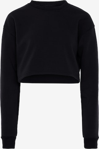 myMo ATHLSR Sweatshirt in Black: front