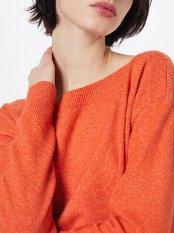 ICHI Sweater 'Alpa' in Orange