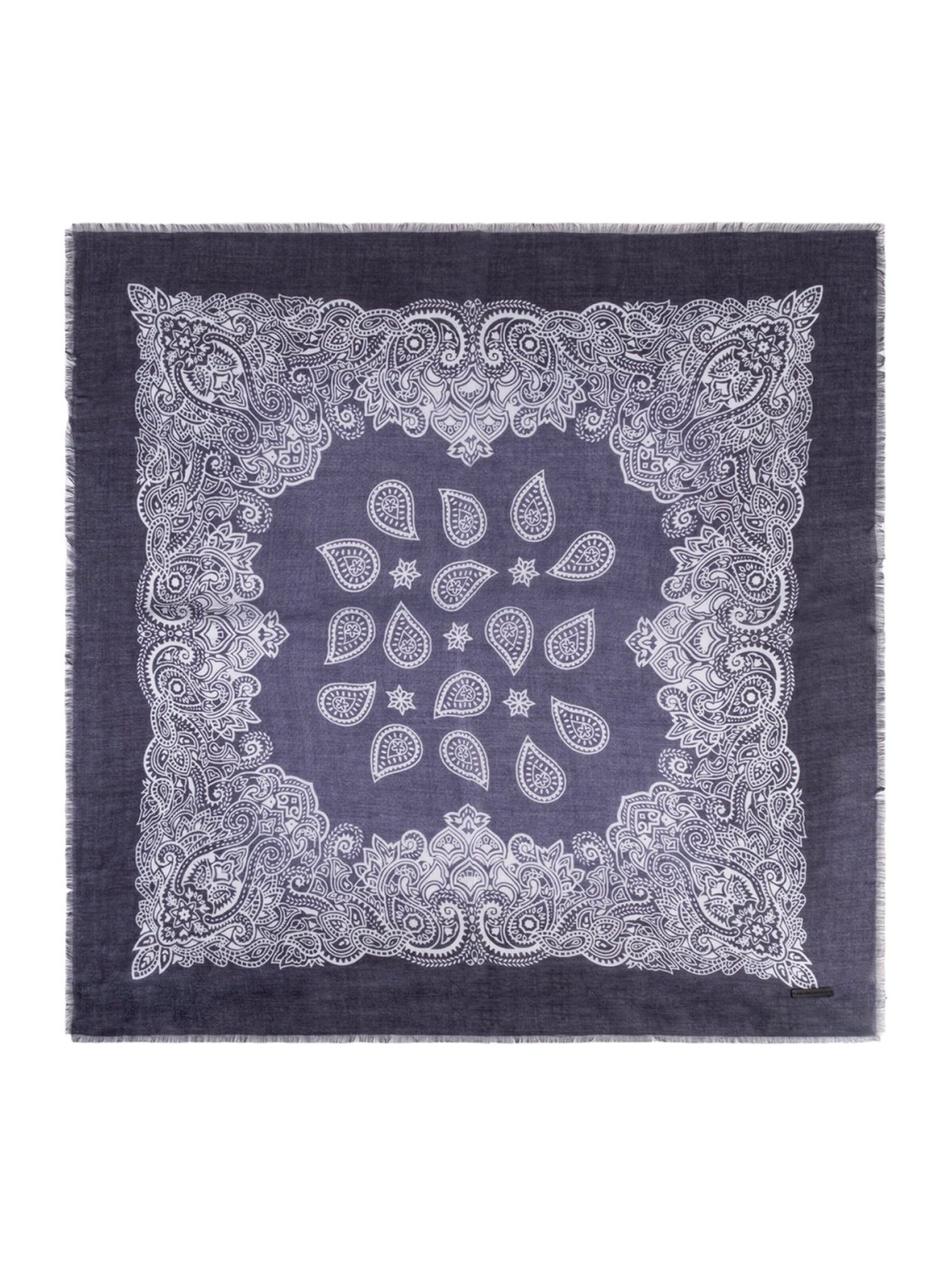 SILK & CASHMERE Sjaal in Blauw