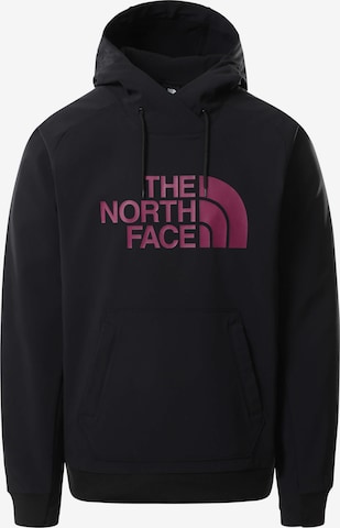 THE NORTH FACE Sweatshirt 'TEKNO' in Zwart: voorkant