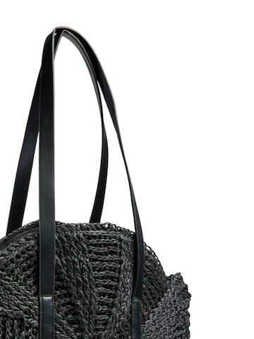Borsa da spiaggia di PIECES in nero