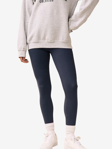 Next Skinny Leggings in Grey: front