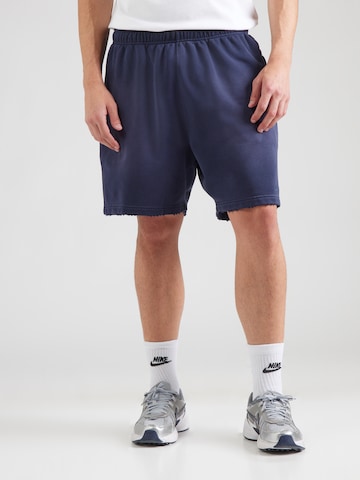Nike Sportswear Normální Kalhoty – modrá: přední strana