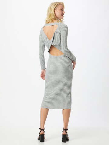 WAL G. Knitted dress 'LASSIE' in Grey