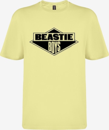 Maglietta 'Beastie Boys Logo' di Rockshirts in giallo: frontale
