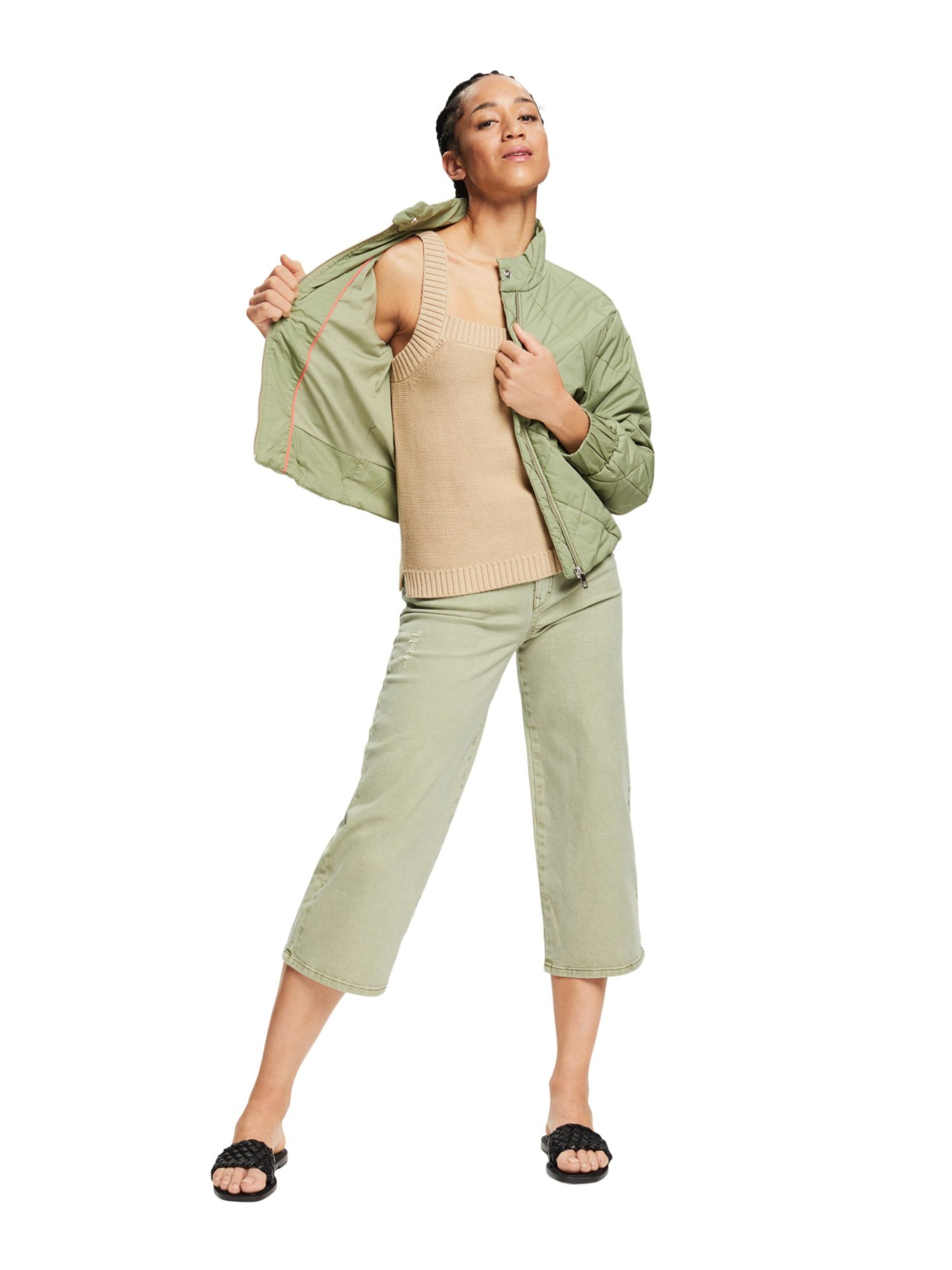 Frauen Große Größen ESPRIT Top in Sand - AT86422 Frauen Große Größen ESPRIT Top in Sand - AT86422