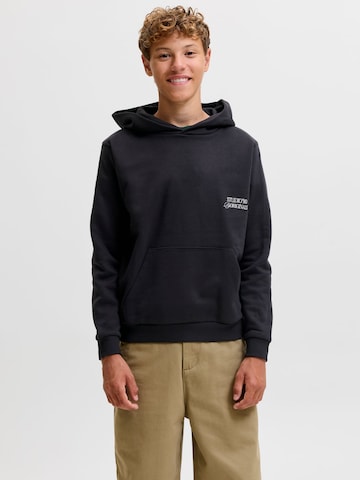 Jack & Jones Junior - Sudadera en negro: frente
