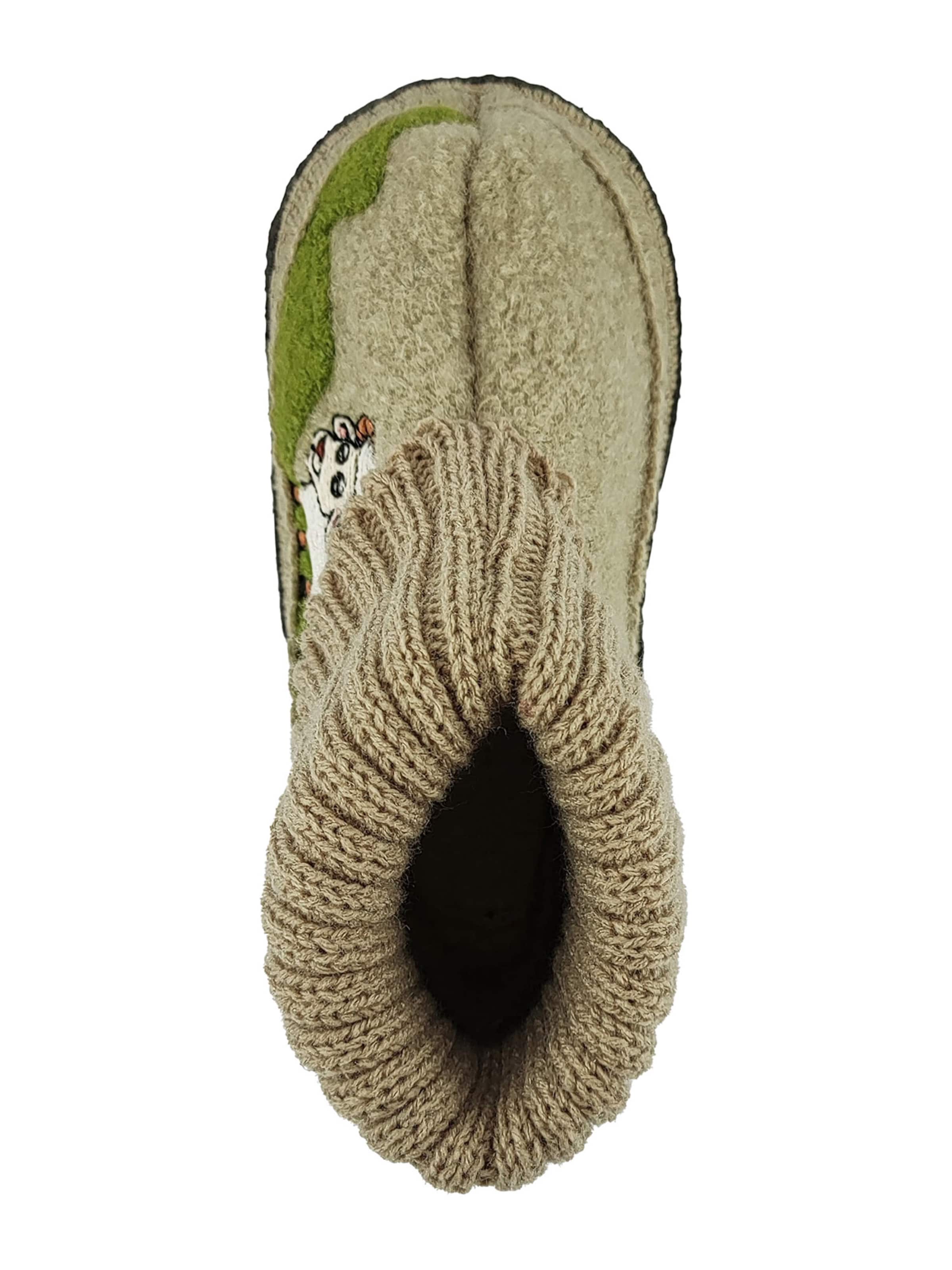 bēšs BECK Mājas apavi 'Böckle'