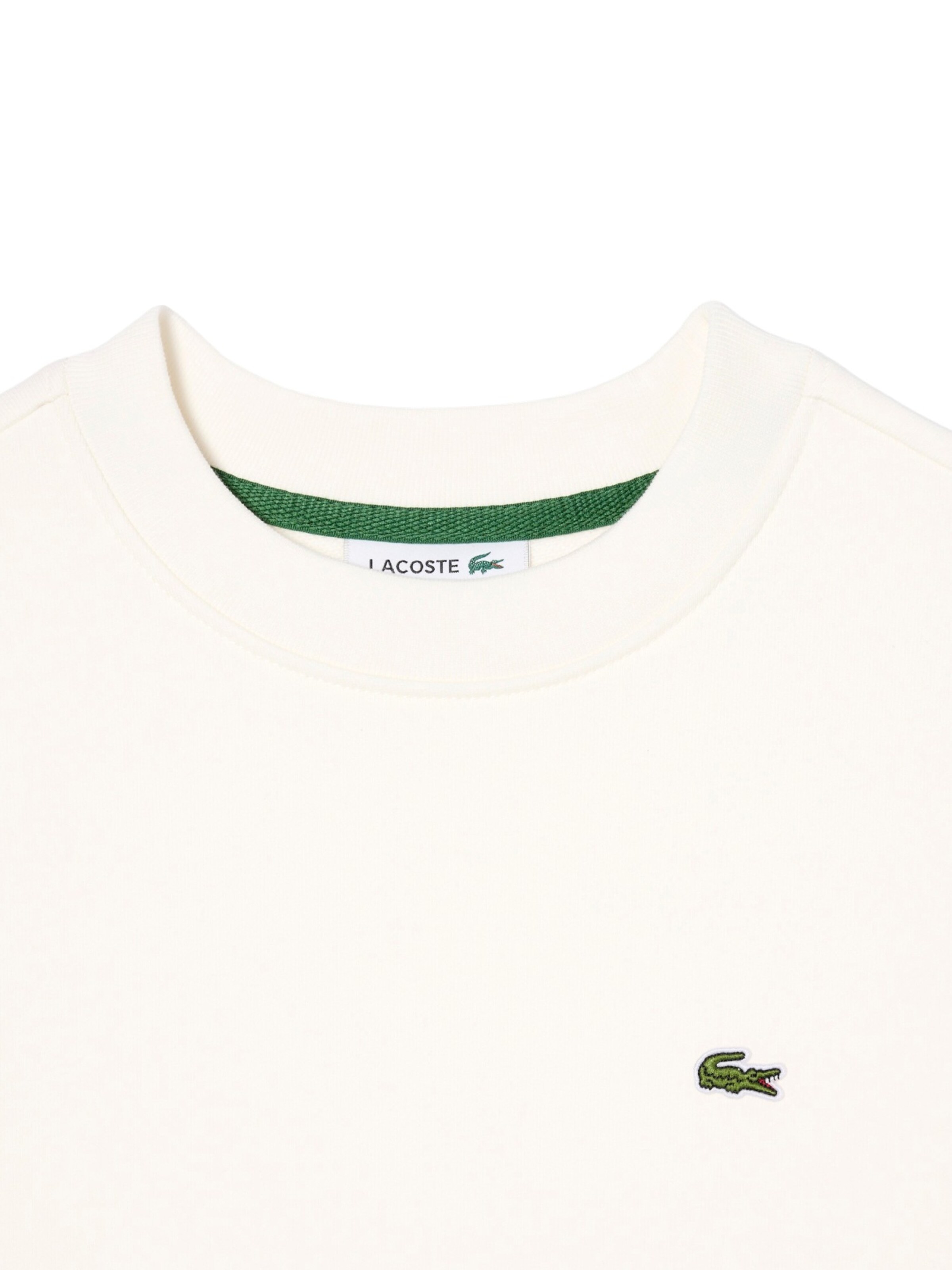 Sweat-shirt LACOSTE en blanc