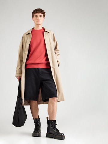 LEVI'S ® Sweatshirt 'AUTHENTIC' in Rood