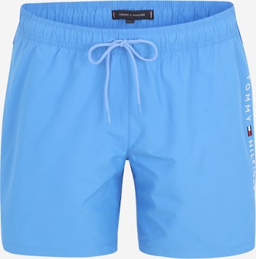 Tommy Hilfiger Swimwear Plus Badeshorts in Blau: Vorderseite