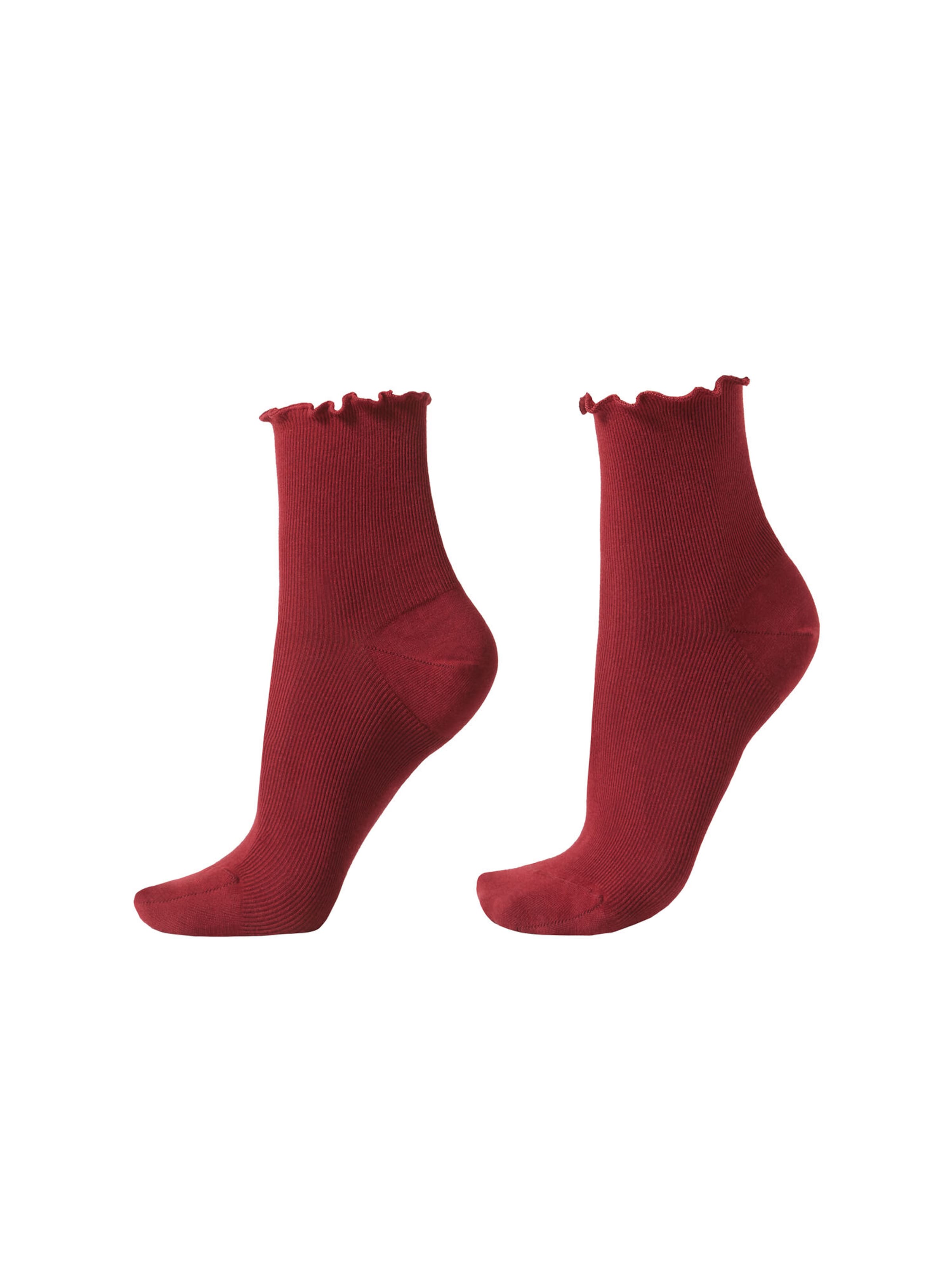 CALZEDONIA Socks in Red: front