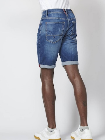KOROSHI regular Jeans i blå