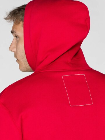 ALPHA INDUSTRIES - Sweatshirt em vermelho