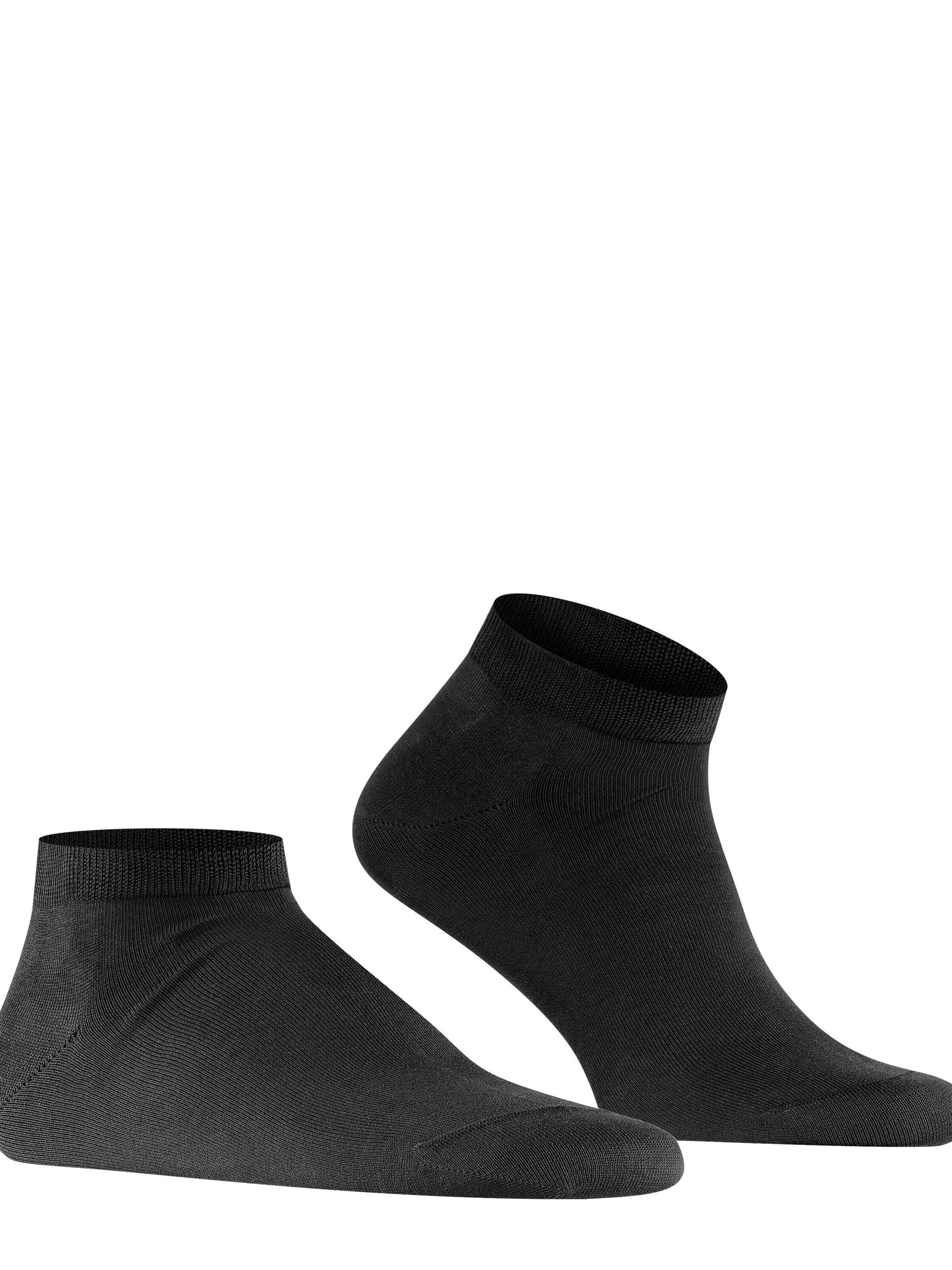 FALKE Socken 'Cool 24/7'‌‌‌‌‌‌‌‌‌ in Schwarz: Vorderseite