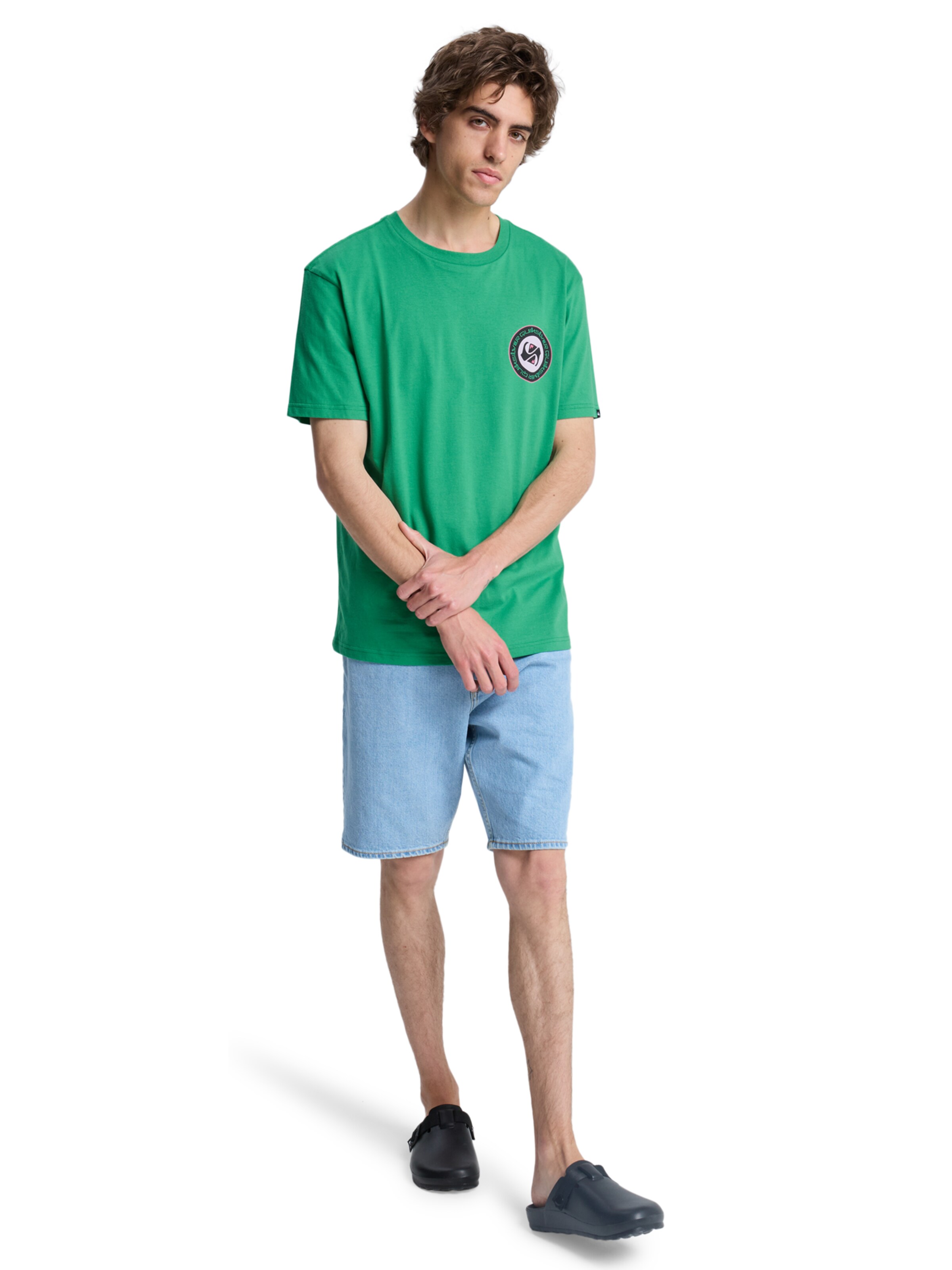 QUIKSILVER Shirt 'EV Duality' in Green