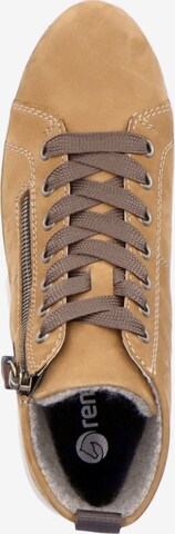 REMONTE High-Top Sneakers in Brown