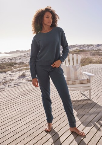 s.Oliver Tapered Broek in Blauw